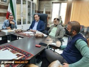 آیین معارفه معاونین آموزش، پژوهش و فناوری آموزشکده های فنی و حرفه‌ای پسران و دختران یاسوج برگزار شد 5
