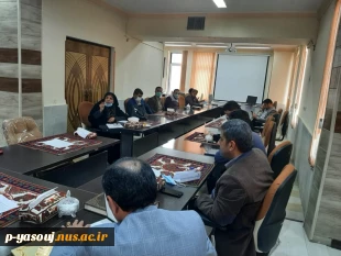 آیین معارفه معاونین آموزش، پژوهش و فناوری آموزشکده های فنی و حرفه‌ای پسران و دختران یاسوج برگزار شد 6