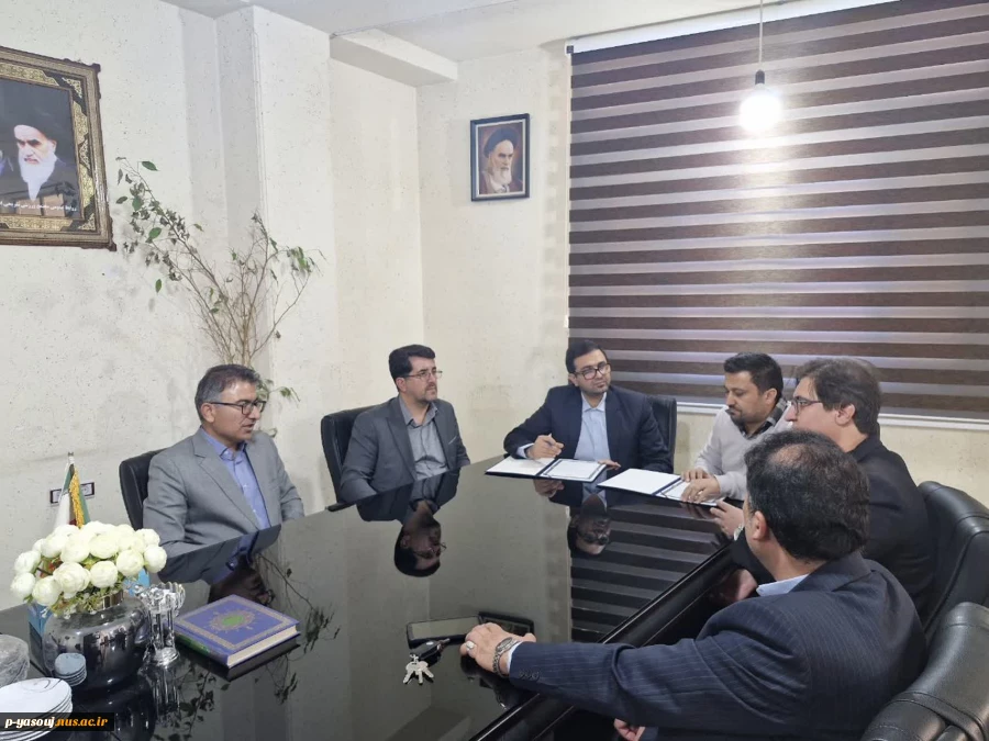 انعقاد تفاهم نامه همکاری بین دانشگاه ملی مهارت استان کهگیلویه و بویراحمد و سازمان نظام مهندسی ساختمان استان 4