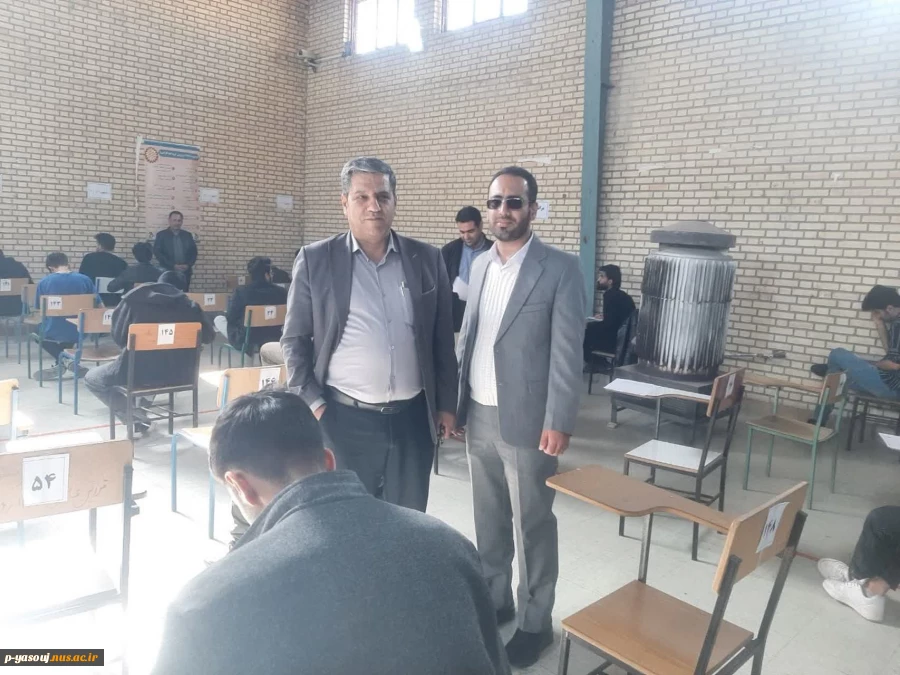 بازدید سرپرست دانشگاه ملی مهارت استان از روند برگزاری امتحانات آموزشکده های ملی مهارت پسران و دختران یاسوج 4