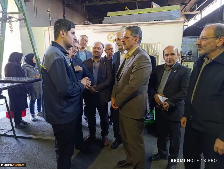 افتتاح واحد تولید لنت ترمز دیسکی خودرو در مرکز رشد دانشگاه ملی مهارت واحد استانی آذربایجان شرقی 3