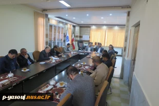 برگزاری نشست مسئولین کانون های بسیج اساتید دانشگاههای استان کهگیلویه و بویراحمد به میزبانی دانشگاه ملی مهارت استان 2