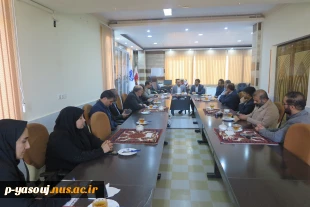 برگزاری نشست مسئولین کانون های بسیج اساتید دانشگاههای استان کهگیلویه و بویراحمد به میزبانی دانشگاه ملی مهارت استان 6