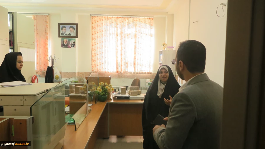 نشست سرپرست دانشگاه ملی مهارت استان کهگیلویه و بویراحمد با کارکنان مرکز دختران یاسوج 2