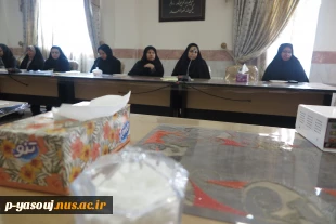 نشست سرپرست دانشگاه ملی مهارت استان کهگیلویه و بویراحمد با کارکنان مرکز دختران یاسوج 3