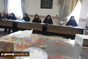 نشست سرپرست دانشگاه ملی مهارت استان کهگیلویه و بویراحمد با کارکنان مرکز دختران یاسوج 4