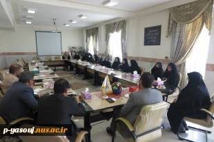 نشست سرپرست دانشگاه ملی مهارت استان کهگیلویه و بویراحمد با کارکنان مرکز دختران یاسوج 9