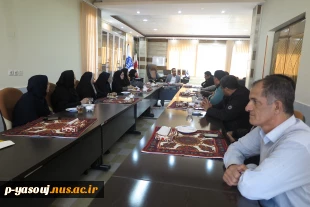 نشست سرپرست دانشگاه ملی مهارت استان کهگیلویه و بویراحمد با سرپرستان خوابگاههای دانشجویی 4