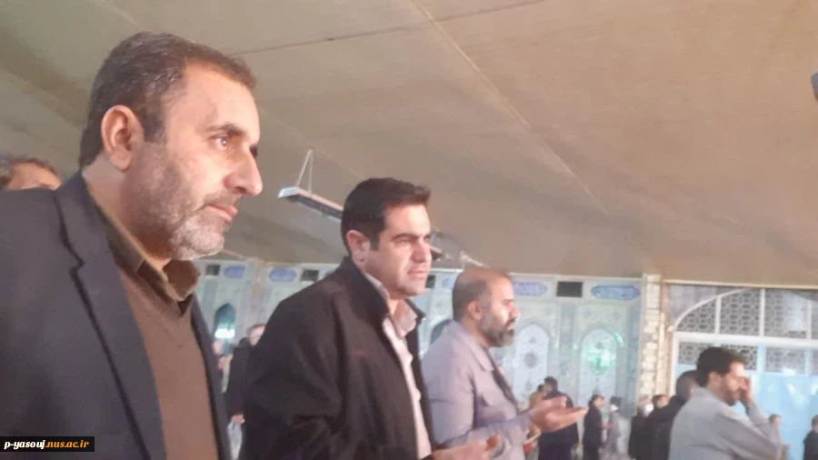 شرکت کارکنان دانشگاه ملی مهارت استان کهگیلویه و بویراحمد در مراسم شام غریبان سیدالشهدای مقاومت، شهید سید حسن نصرالله 4