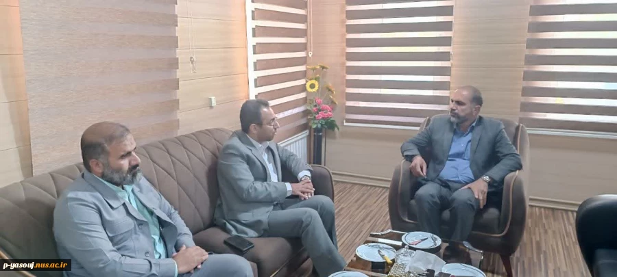 دیدار سرپرست دانشگاه ملی مهارت استان کهگیلویه و بویراحمد با فرماندار شهرستان گچساران 2