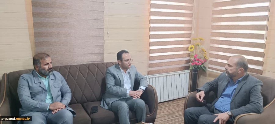 دیدار سرپرست دانشگاه ملی مهارت استان کهگیلویه و بویراحمد با فرماندار شهرستان گچساران 3