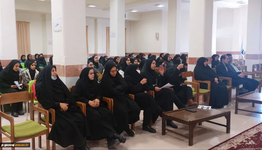 برگزاری جلسه تو جیهی دانشجویان ورودی بهمن 1403 آموزشکده ملی مهارت دختران یاسوج 2