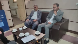 نشست مشترک سرپرست دانشگاه ملی مهارت استان کهگیلویه و بویراحمد با مدیر کل نوسازی، توسعه و تجهیز مدارس استان 2