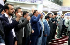 تجمع جامعه دانشگاهی استان  کهگیلویه و بویراحمد در حمایت از مظلومان غزه 4