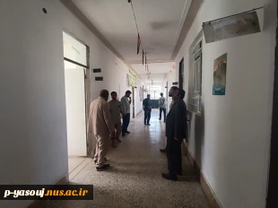 بازدید مسئولین دانشگاه ملی مهارت استان کهگیلویه و بویراحمد از اردوی جهادی دانشجویان دانشگاه در منطقه محروم سادات محمودی 2