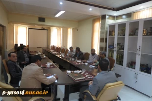 برگزاری نشست کمیته فنی و عمرانی دانشگاه ملی مهارت استان کهگیلویه و بویراحمد 2