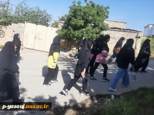 به مناسبت روز معماری برگزار شد: همایش بزرگ پیاده روی دانشجویان رشته معماری اموزشکده ملی مهارت دختران یاسوج 2