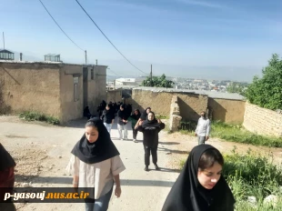 به مناسبت روز معماری برگزار شد: همایش بزرگ پیاده روی دانشجویان رشته معماری اموزشکده ملی مهارت دختران یاسوج 3