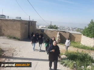 به مناسبت روز معماری برگزار شد: همایش بزرگ پیاده روی دانشجویان رشته معماری اموزشکده ملی مهارت دختران یاسوج 4