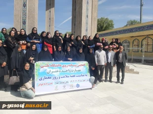 به مناسبت روز معماری برگزار شد: همایش بزرگ پیاده روی دانشجویان رشته معماری اموزشکده ملی مهارت دختران یاسوج 8