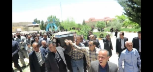 برگزاری مراسم وداع با پیکر همکار سفرکرده، زنده یاد جلیل یاورکیش 7