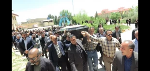 برگزاری مراسم وداع با پیکر همکار سفرکرده، زنده یاد جلیل یاورکیش 8