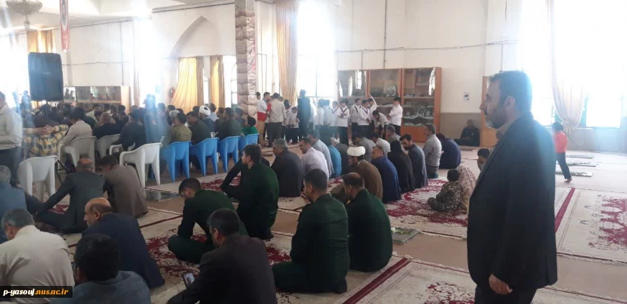 شرکت کارکنان دانشگاه ملی مهارت استان کهگیلویه و بویراحمد در مراسم گرامی داشت سالگرد شهدای خدمت 2