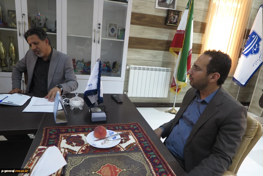 بازدید سرپرست دفتر پژوهش و فناوری دانشگاه ملی مهارت، از دانشگاه ملی مهارت استان کهگیلویه و بویراحمد 2