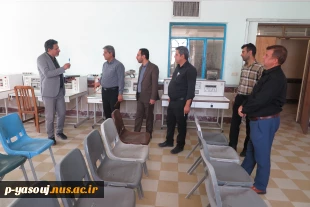 بازدید سرپرست دفتر پژوهش و فناوری دانشگاه ملی مهارت، از دانشگاه ملی مهارت استان کهگیلویه و بویراحمد 6