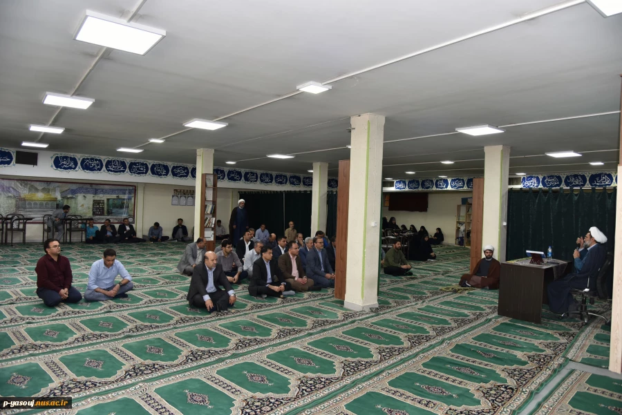 برگزاری جلسه «تبیین نقش هدایت و فرماندهی الهی ولی فقیه در ایجاد ثبات در داخل و بازدارندگی در مقابل دشمن» در سازمان مرکزی دانشگاه 2