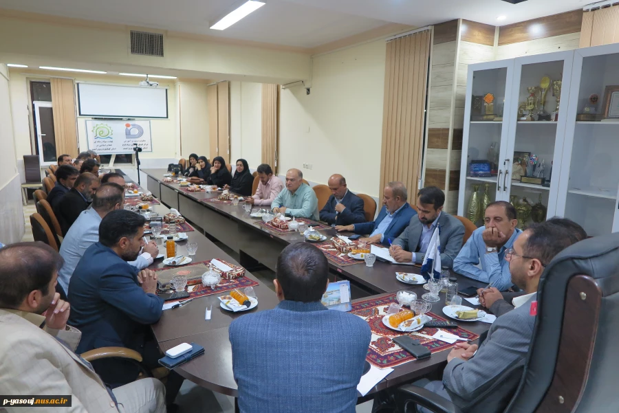 برگزاری نشست دوره ای سازمان بسیج اساتید دانشگاهها و موسسات آموزش عالی استان کهگیلویه و بویراحمد به میزبانی دانشگاه ملی مهارت استان 9