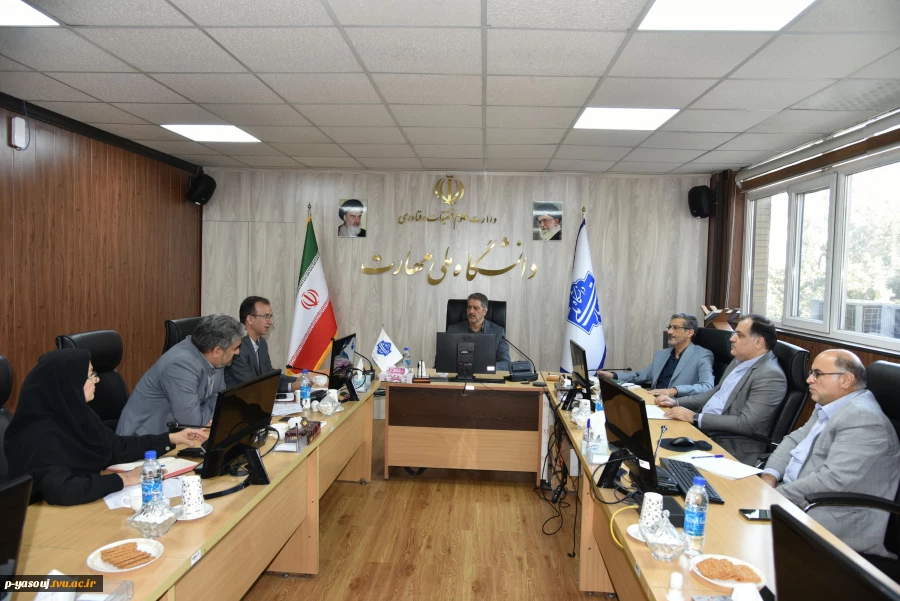 دیدار ریاست دانشگاه ملی مهارت با مدیران منابع انسانی سازمان صدا و سیما 2