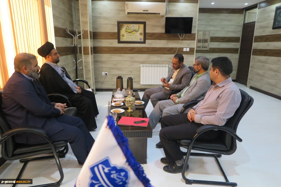 نشست رئیس دانشگاه ملی مهارت استان کهگیلویه و بویراحمد با معاون نهاد نمایندگی مقام معظم رهبری در دانشگاههای استان 2