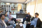 نشست رئیس دانشگاه ملی مهارت استان کهگیلویه و بویراحمد با معاون نهاد نمایندگی مقام معظم رهبری در دانشگاههای استان 4