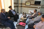 نشست رئیس دانشگاه ملی مهارت استان کهگیلویه و بویراحمد با معاون نهاد نمایندگی مقام معظم رهبری در دانشگاههای استان 3