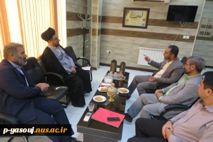 نشست رئیس دانشگاه ملی مهارت استان کهگیلویه و بویراحمد با معاون نهاد نمایندگی مقام معظم رهبری در دانشگاههای استان 3