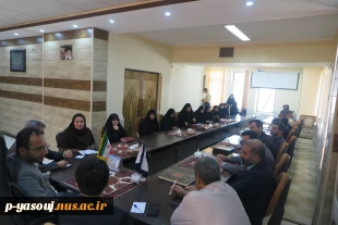برگزاری آئین تکریم و معارفه مسئولین پیشین و جدید بسیج داشجویی آموزشکده های پسران و دختران یاسوج 5