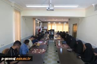 برگزاری آئین تکریم و معارفه مسئولین پیشین و جدید بسیج داشجویی آموزشکده های پسران و دختران یاسوج 3