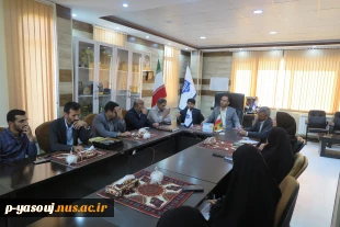 برگزاری آئین تکریم و معارفه مسئولین پیشین و جدید بسیج داشجویی آموزشکده های پسران و دختران یاسوج 4