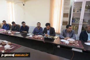 برگزاری آئین تکریم و معارفه مسئولین پیشین و جدید بسیج داشجویی آموزشکده های پسران و دختران یاسوج 7