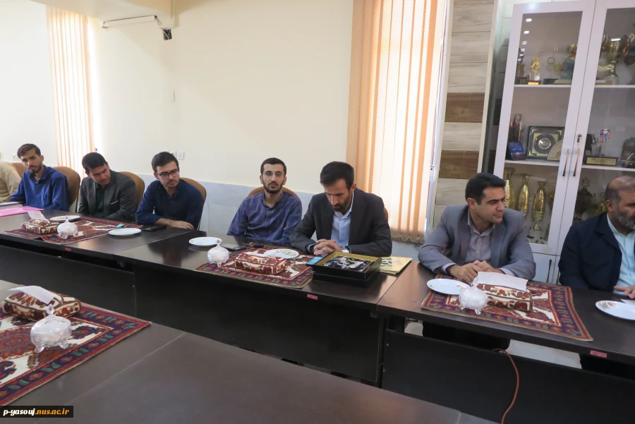 برگزاری آئین تکریم و معارفه مسئولین پیشین و جدید بسیج داشجویی آموزشکده های پسران و دختران یاسوج 7