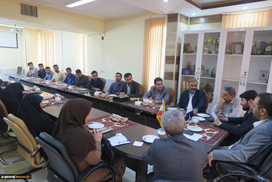 برگزاری آئین تکریم و معارفه مسئولین پیشین و جدید بسیج داشجویی آموزشکده های پسران و دختران یاسوج 6