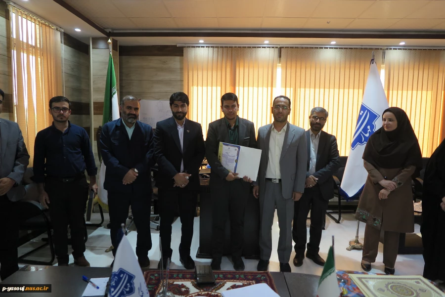 برگزاری آئین تکریم و معارفه مسئولین پیشین و جدید بسیج داشجویی آموزشکده های پسران و دختران یاسوج 11