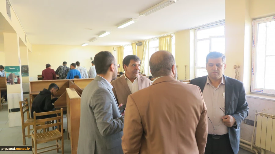 بازدید رئیس دانشگاه ملی مهارت استان کهگیلویه و بویراحمد  از روند ثبت نام دانشجویان جدیدالورود 3