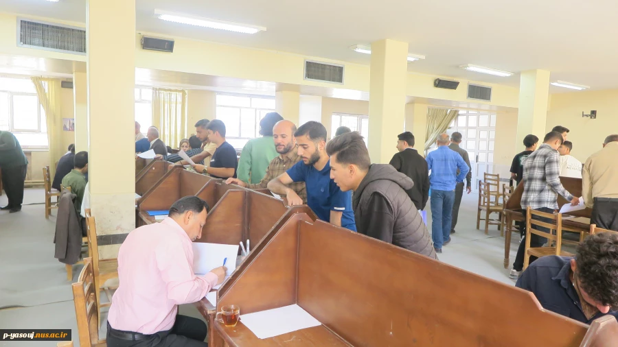 بازدید رئیس دانشگاه ملی مهارت استان کهگیلویه و بویراحمد  از روند ثبت نام دانشجویان جدیدالورود 4