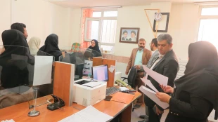 بازدید رئیس دانشگاه ملی مهارت استان کهگیلویه و بویراحمد  از روند ثبت نام دانشجویان جدیدالورود 5