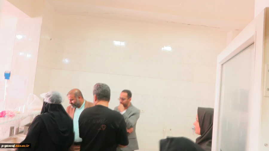 بازدید رئیس دانشگاه ملی مهارت استان کهگیلویه و بویراحمد از سلف سرویس آموزشکده های ملی مهارت پسران و دختران یاسوج 5