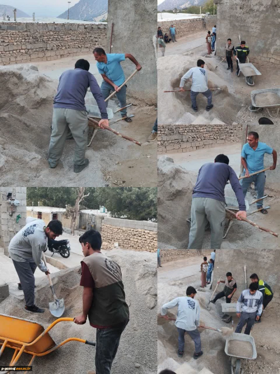 اعزام دانشجویان بسیجی آموزشکده ملی مهارت پسران یاسوج به اردوی جهادی 3