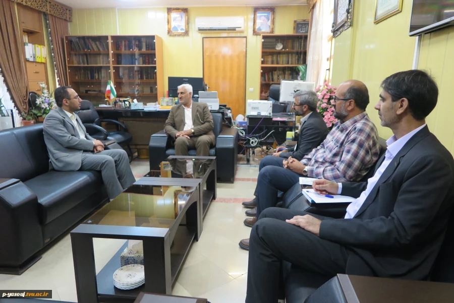 نشست رئیس دانشگاه ملی مهارت استان کهگیلویه و بویراحمد با مدیرکل دیوان محاسبات استان 3