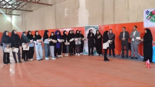 برگزاری مسابقات مختلف  ورزشی در آموزشکده ملی مهارت دختران یاسوج به مناسبت هفته تربیت بدنی و ورزش 5